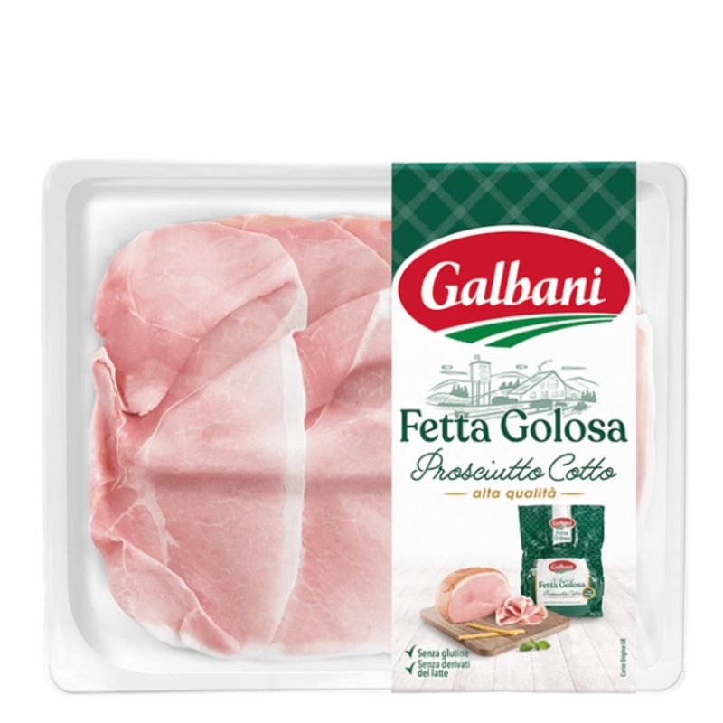 Galbani Prosciutto Cotto Fetta Golosa 100gr