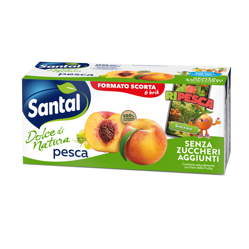 Santàl Dolce di Natura Pesca 6x200ml