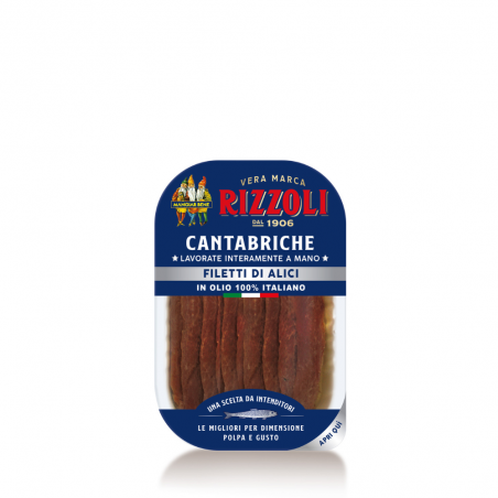 Rizzoli Filetti di Alici del Mar Cantabrico 40gr