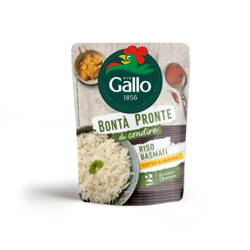 BONTA’ PRONTE da condire RISO BASMATI 250gr