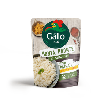 BONTA’ PRONTE da condire RISO BASMATI 250gr