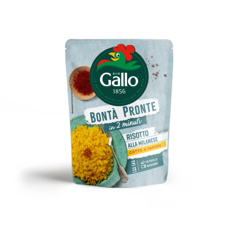 BONTA’ PRONTE in 2 minuti RISOTTO ALLA MILANESE 250gr
