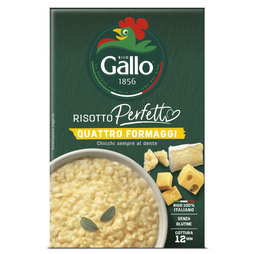 RISOTTO PERFETTO QUATTRO FORMAGGI 175gr