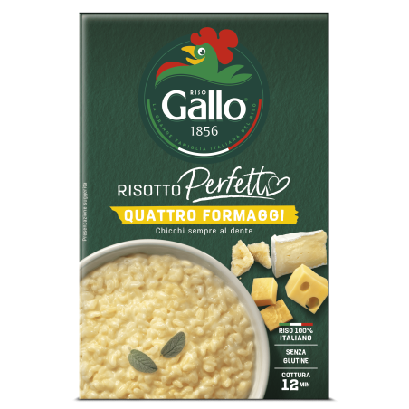RISOTTO PERFETTO QUATTRO FORMAGGI 175gr