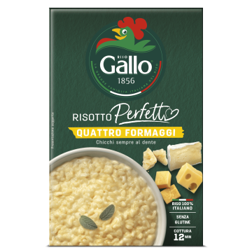 RISOTTO PERFETTO QUATTRO FORMAGGI 175gr