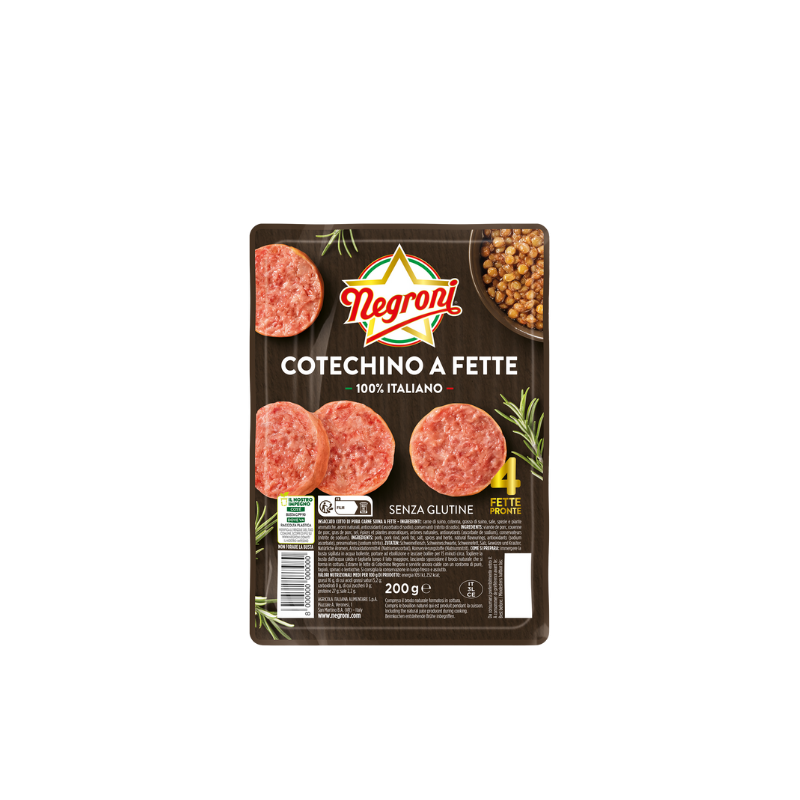 Negroni Cotechino a fette 200g