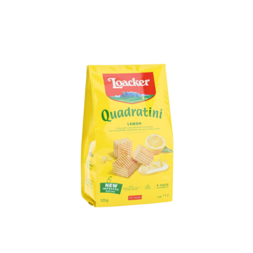 Loacker Quadratini Lemon 125g