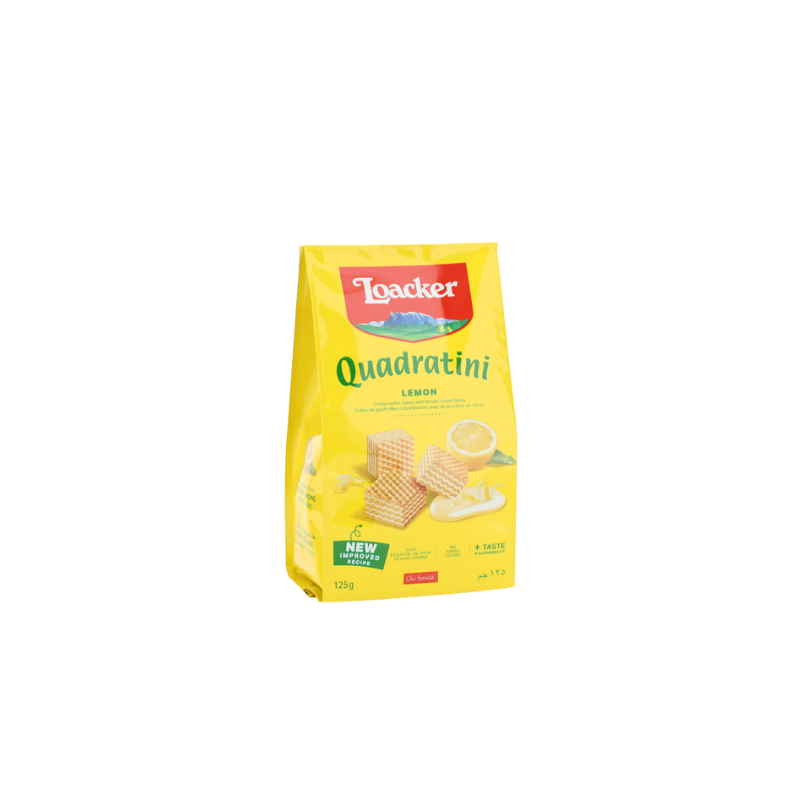 Loacker Quadratini Lemon 125g