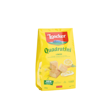 Loacker Quadratini Lemon 125g