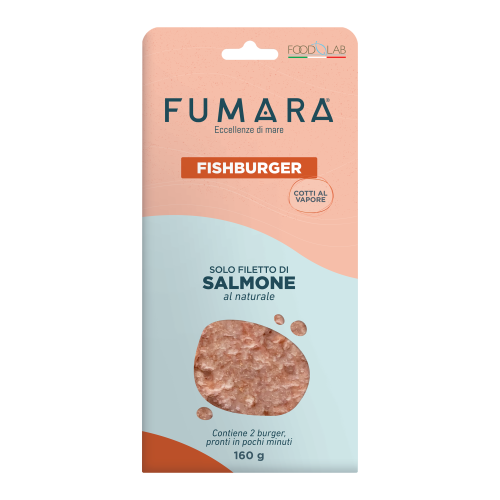 Fishburger di Salmone al Naturale 2x80g