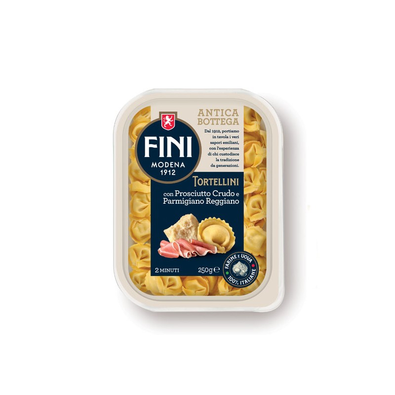 Fini Tortellini con Prosciutto Crudo e Parmigiano Reggiano 250g
