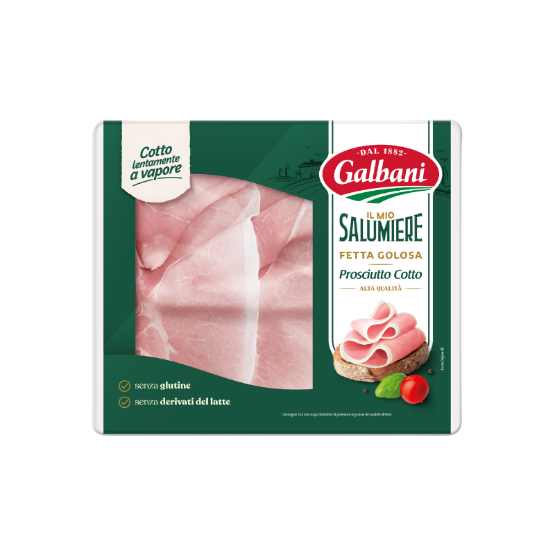 Galbani Prosciutto Cotto Fetta Golosa 100gr