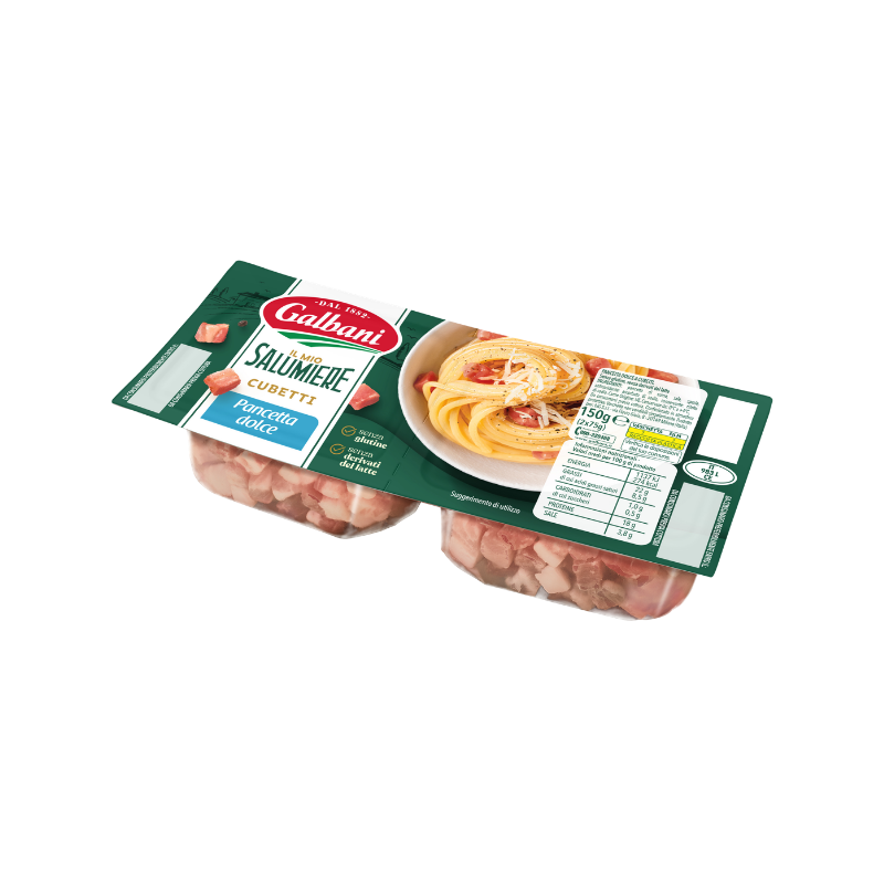 Galbani Cubetti di pancetta dolce (2x75gr)