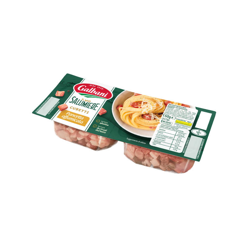 Galbani Cubetti di pancetta affumicata (2x75gr)