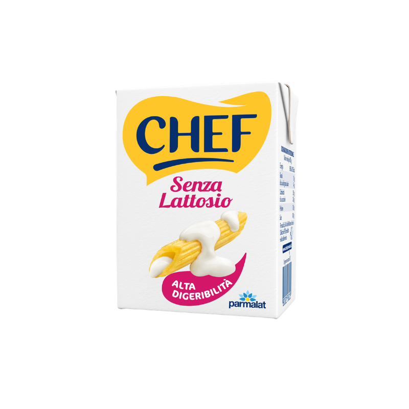 Panna Chef per cucinare senza lattosio 200ml