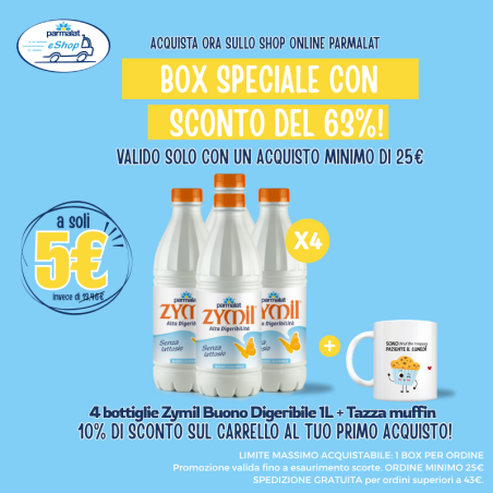 Promo speciale latte Zymil + Tazza