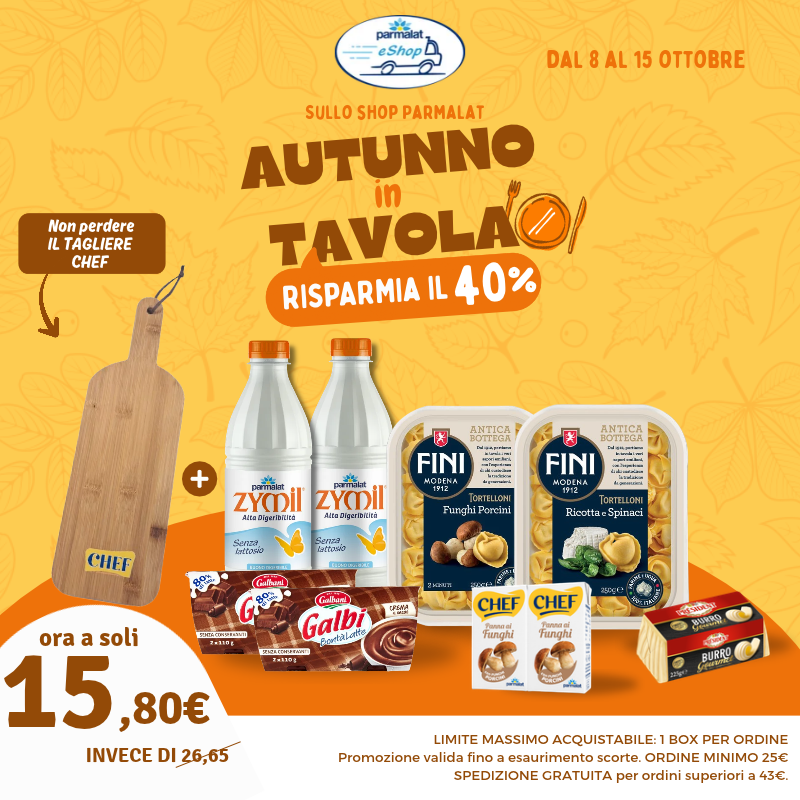 Promo Autunno in Tavola