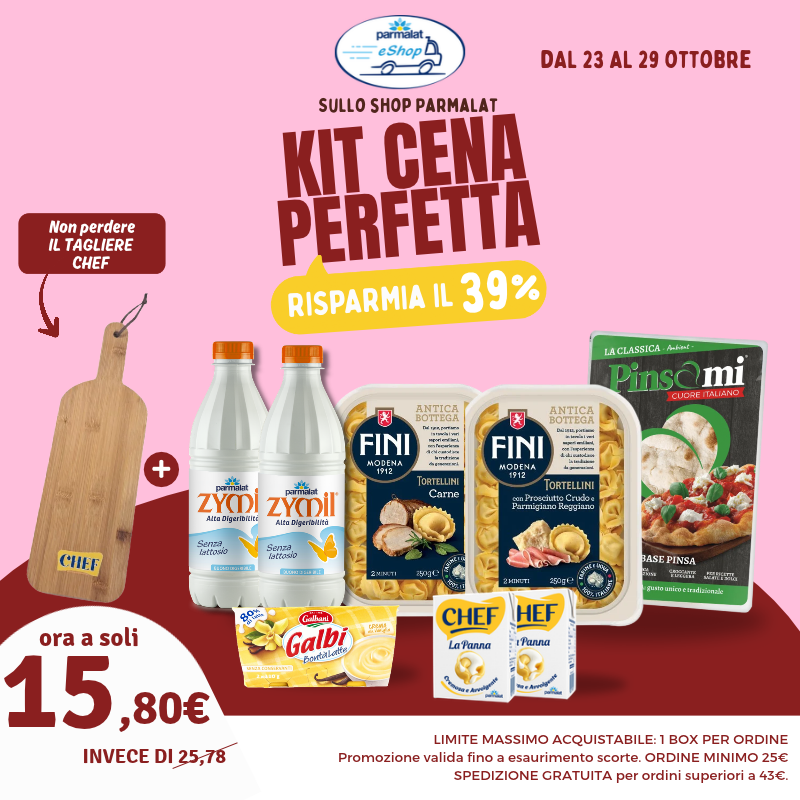 Promo Kit Cena Perfetta