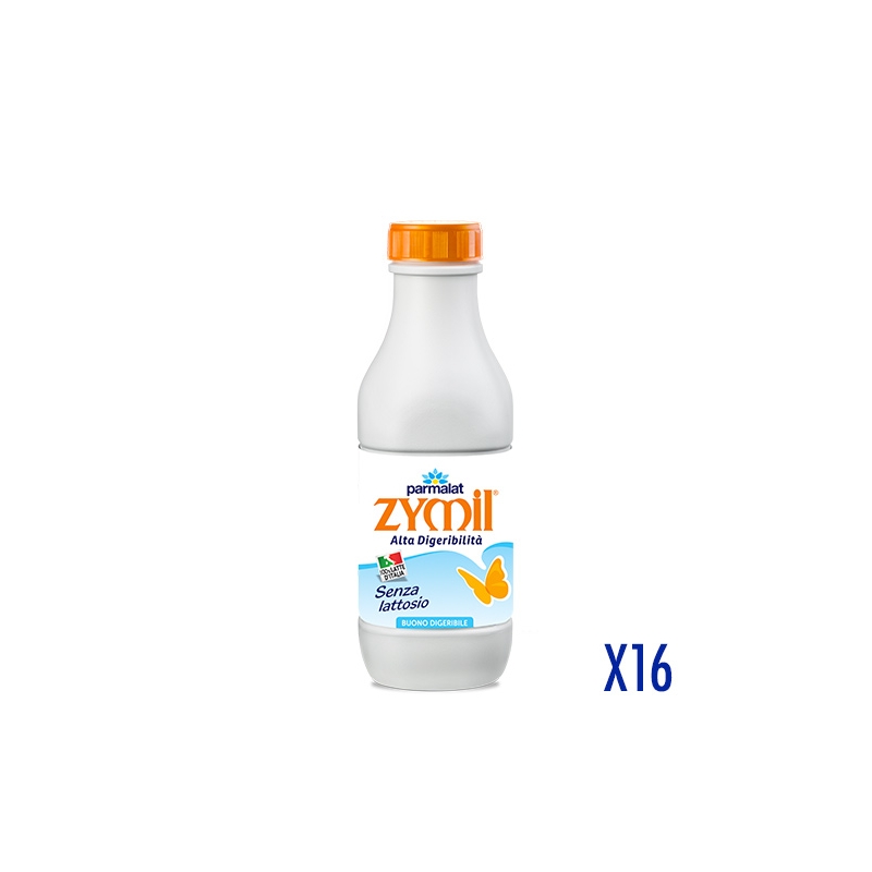 Parmalat Zymil Latte Buono Digeribile Senza Lattosio 1000ml 16 bottiglie Box