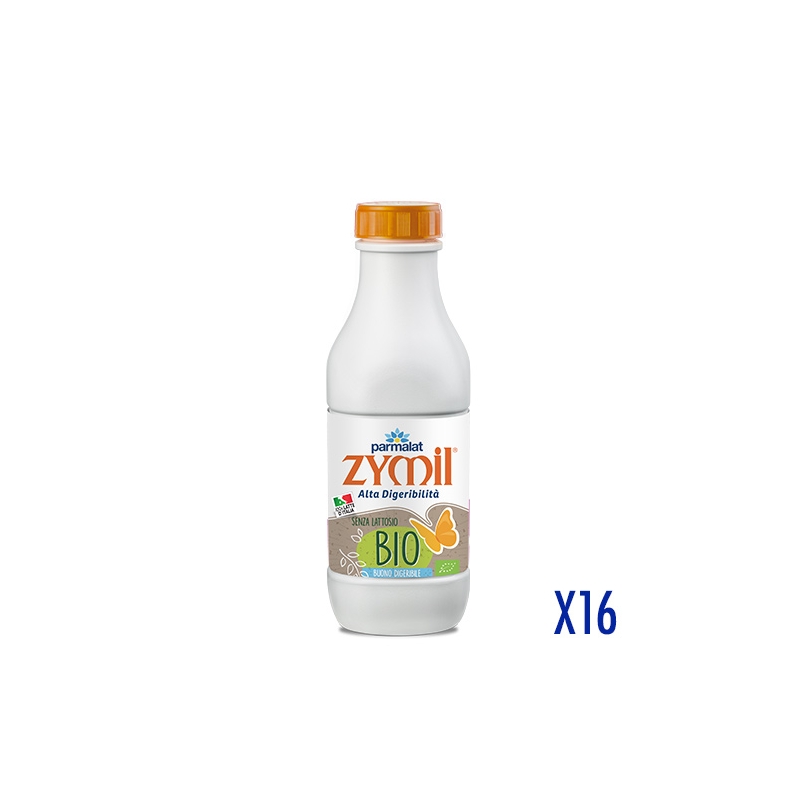 Parmalat Zymil Latte Bio Buono Digeribile No Lattosio 1000 ml 16 bottiglie Box