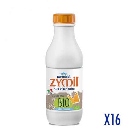 Parmalat Zymil Latte Bio Buono Digeribile No Lattosio 1000 ml 16 bottiglie Box