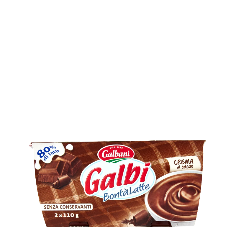 Galbani Galbi Bontà Latte al cacao 2x110gr